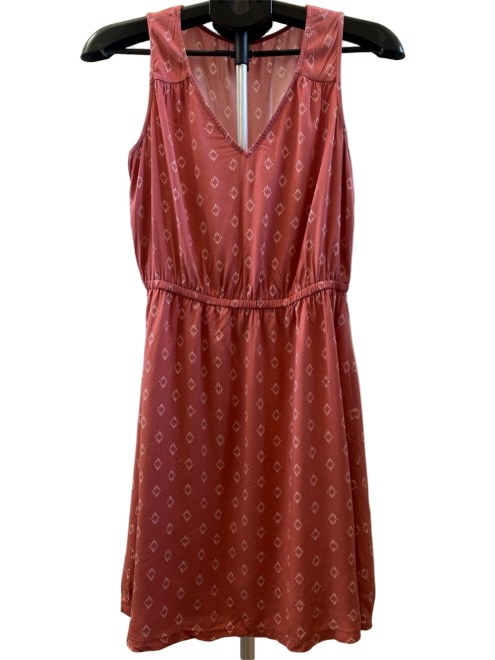 Old Navy Dusty Rose Sleeveless V-Neck Mini Dress, Size S - Picture 2 of 8